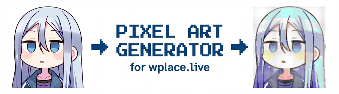 Pixel Art Generator for wplace.live